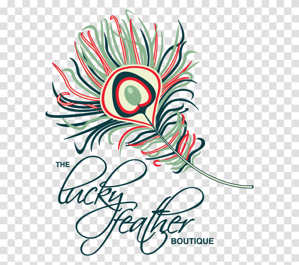 The Lucky Feather Calligraphy, Floral Design, Pattern Transparent Png