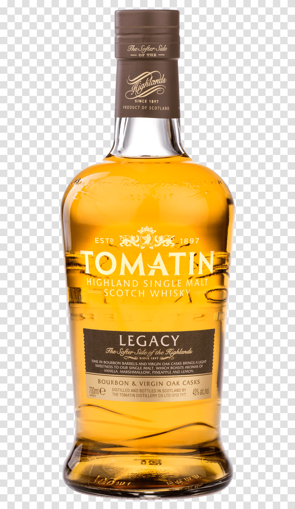 The Macallan Single Malt Scotch Whiskey 12 Year 50 Tomatin Scotch, Liquor, Alcohol, Beverage, Drink Transparent Png