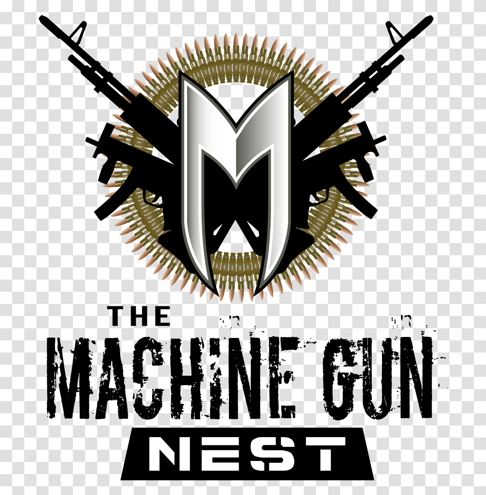 The Machine Gun Nest Crowdfunding, Logo, Symbol, Trademark, Badge Transparent Png