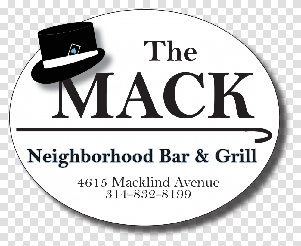 The Mack Bar Amp Grill Circle, Label, Word Transparent Png