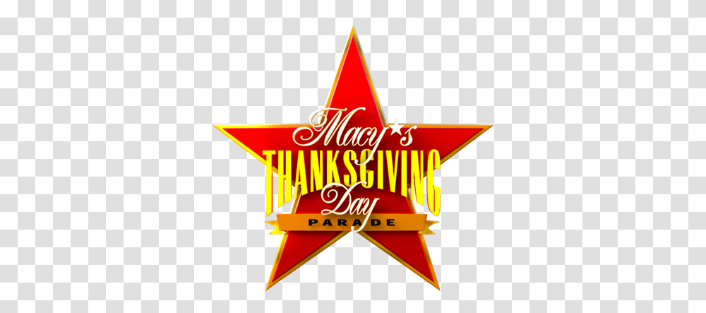 The Macy's Thanksgiving Day Parade Adds Performers Graphic Design, Logo, Star Symbol Transparent Png