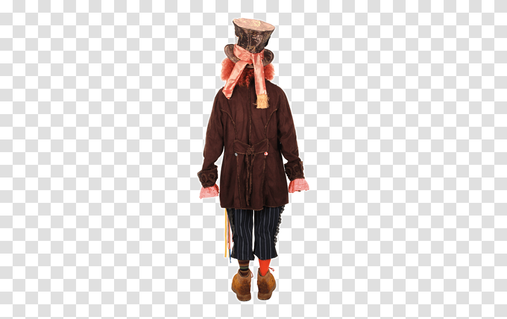 The Mad Hatter, Coat, Person, Overcoat Transparent Png