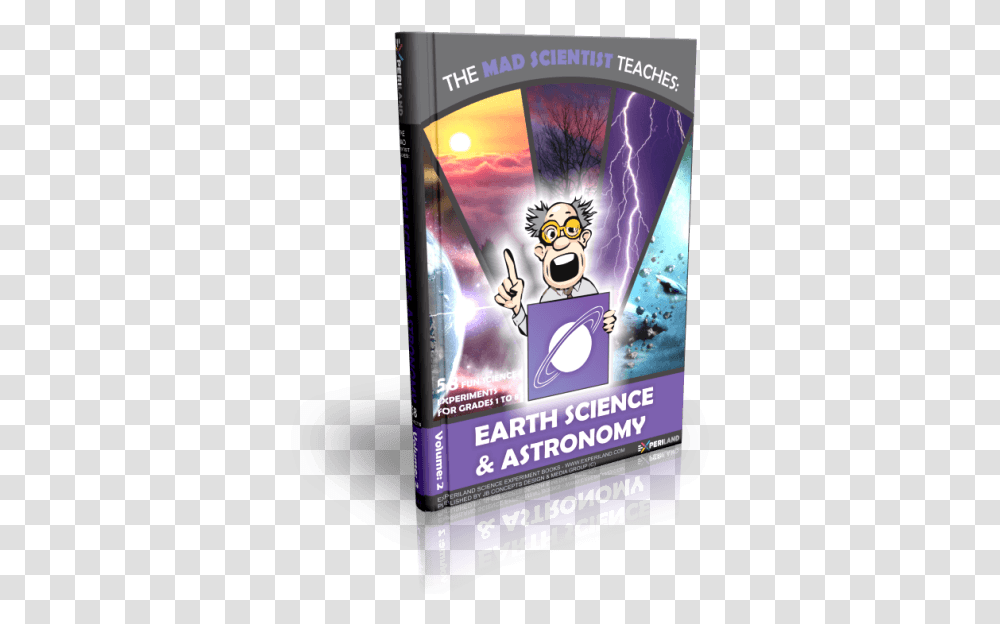 The Mad Scientist Teaches, Poster, Advertisement, Flyer, Paper Transparent Png