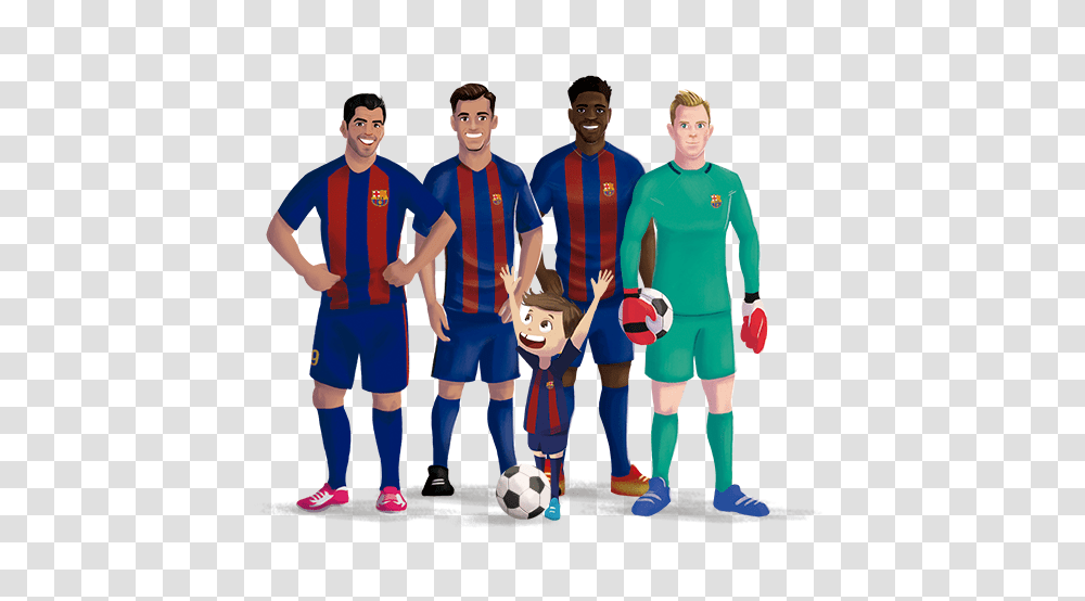 The Magic Of Fc Barcelona Personalized Books My Magic Story, People, Team Sport, Football Transparent Png