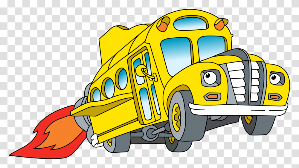 The Magic School Bus Magic School Bus Bus, Vehicle, Transportation, Car, Automobile Transparent Png