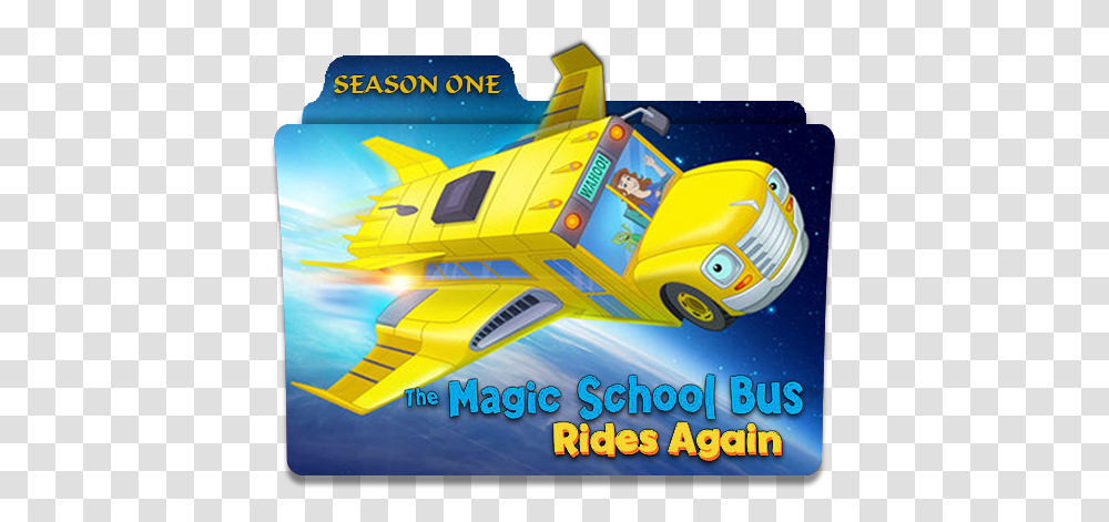 The Magic School Bus Rides Again 2017folder Icon Magic Magic School Bus Rides Again, Toy, Spaceship, Aircraft, Vehicle Transparent Png