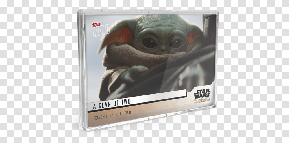 The Mandalorian Topps Now 5 Card Pack Baby Yoda Chapter, Screen, Electronics, Monitor, Cat Transparent Png