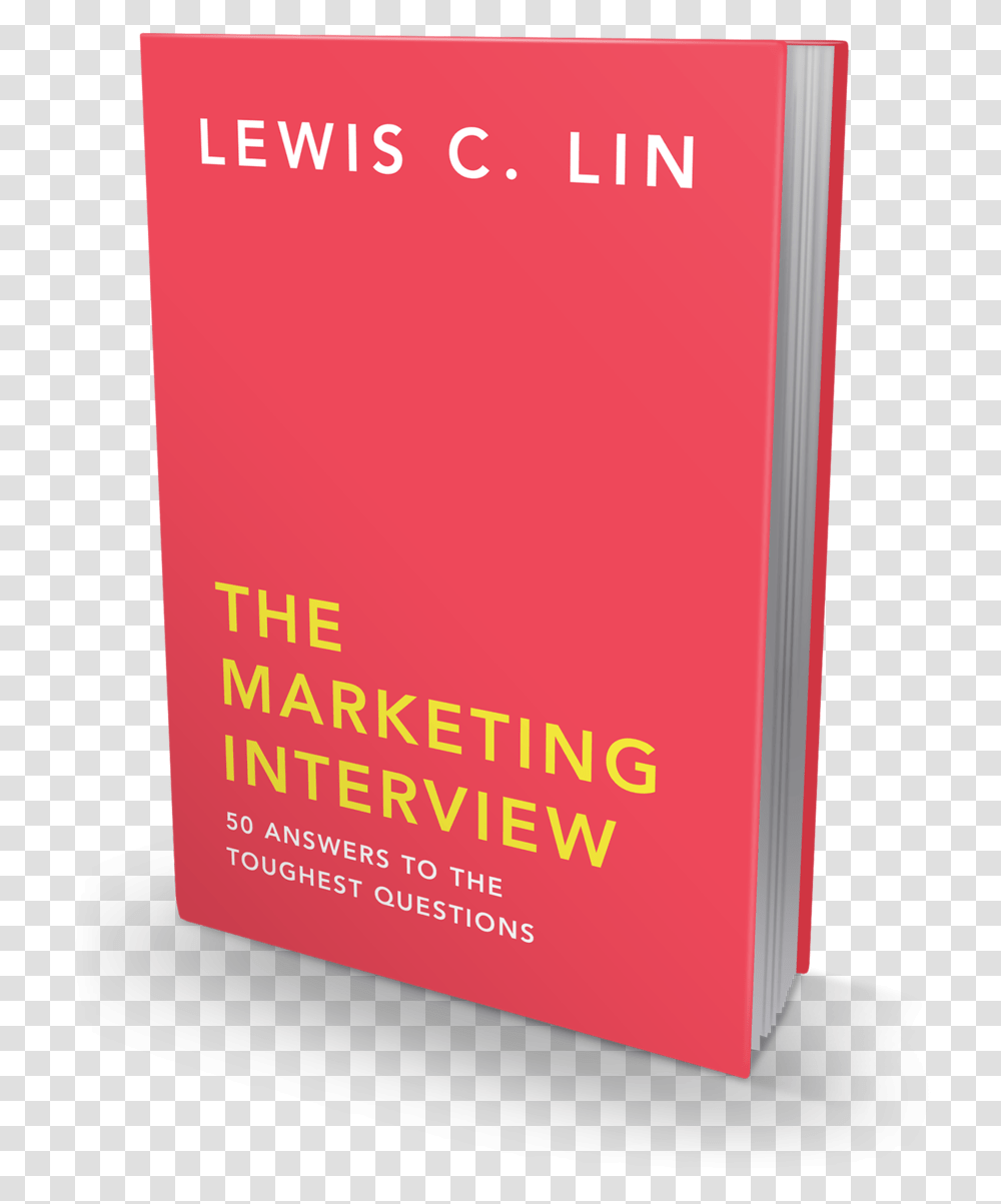 The Marketing Interview Lewis Lin, Bottle, Advertisement, Paper Transparent Png