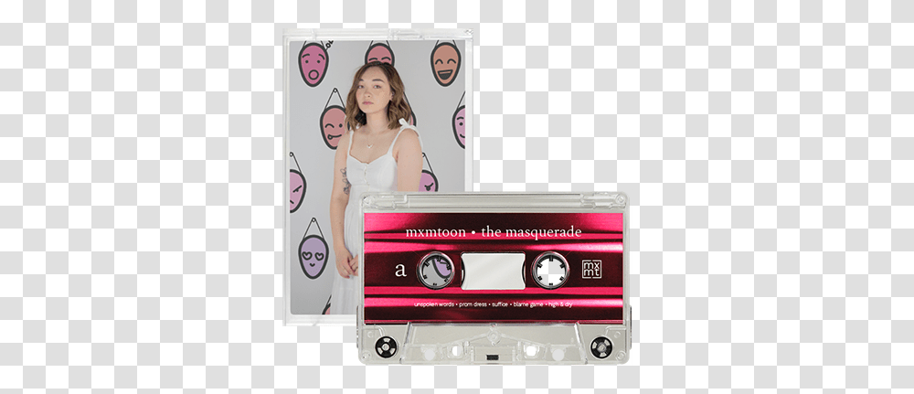 The Masquerade Cassette Boombox, Person, Human Transparent Png