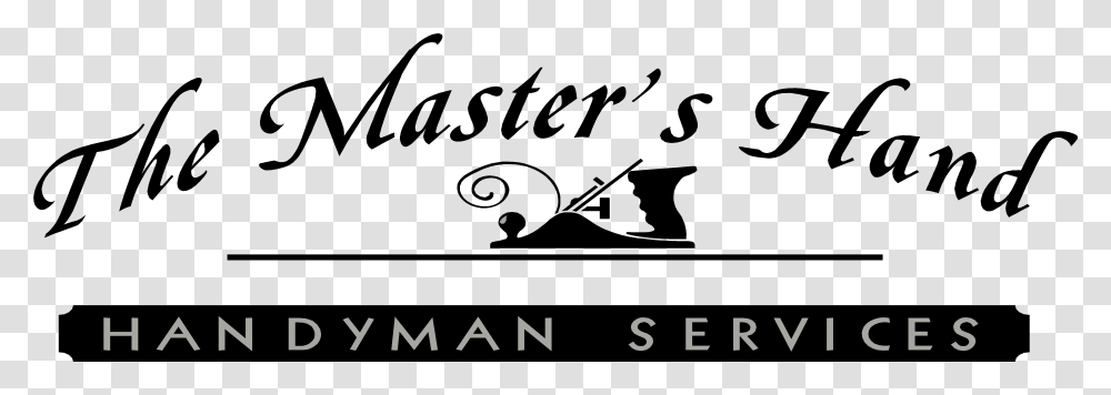 The Master S Hand Logo Calligraphy, Alphabet, Number Transparent Png