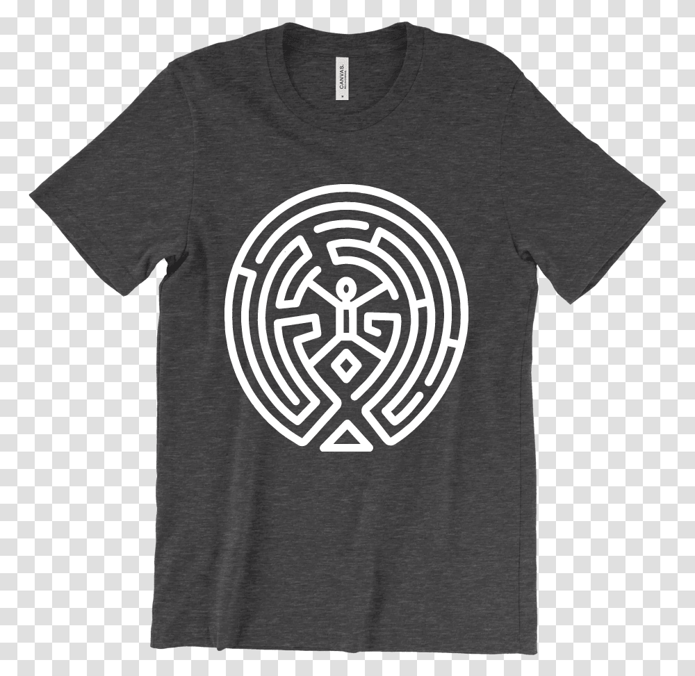 The Maze Symbol Westworld Westworld Maze T Shirt, Apparel, T-Shirt, Sleeve Transparent Png
