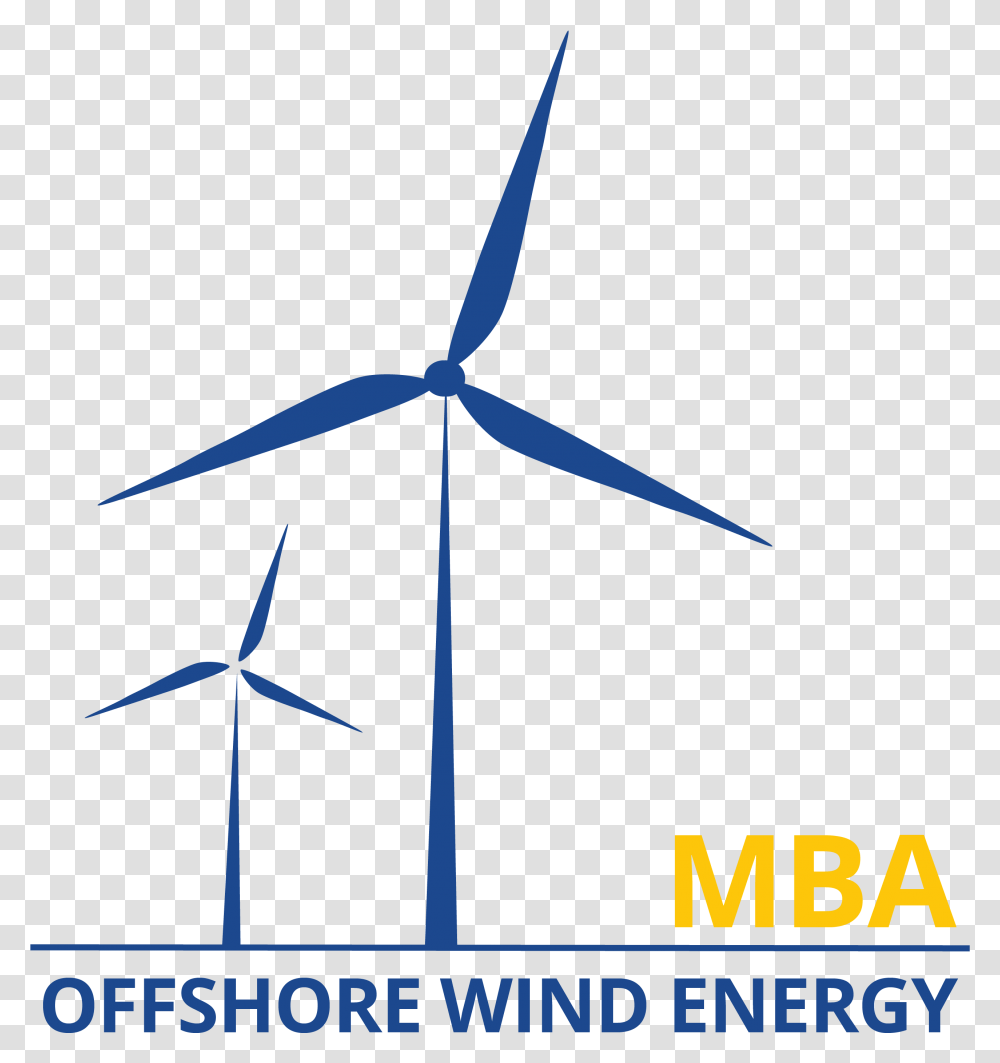 The Mba Logo For Offshore Wind Energy Mba Project Management Offshore Wind, Engine, Motor, Machine, Lamp Transparent Png