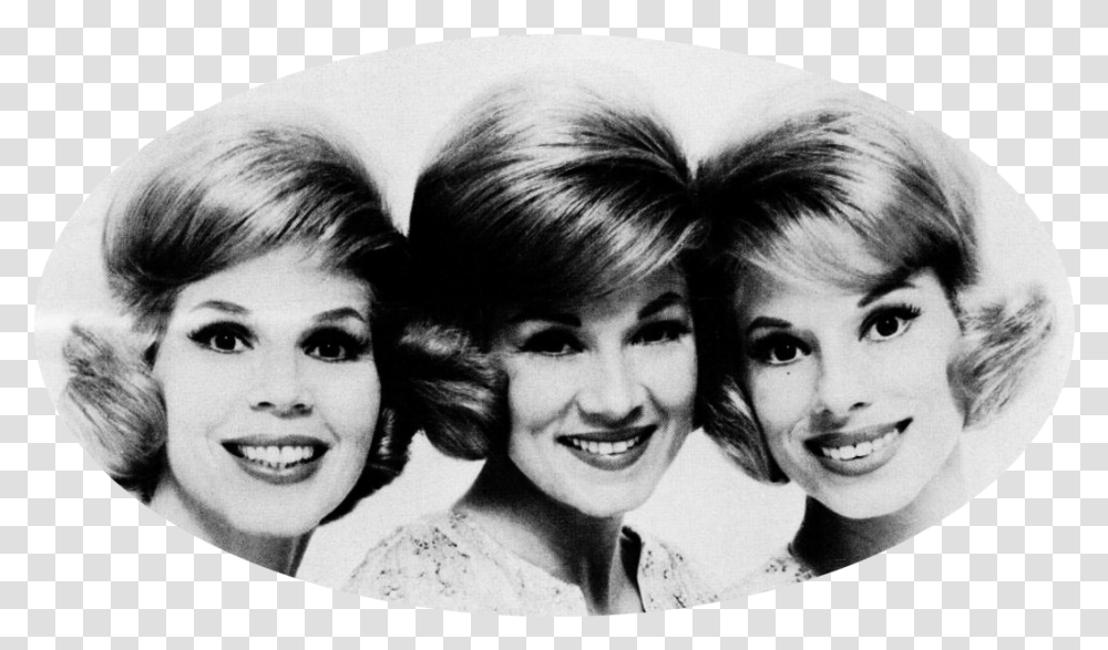 The Mcguire Sisters Wikipedia Mcguire Sisters, Face, Person, Teeth, Mouth Transparent Png