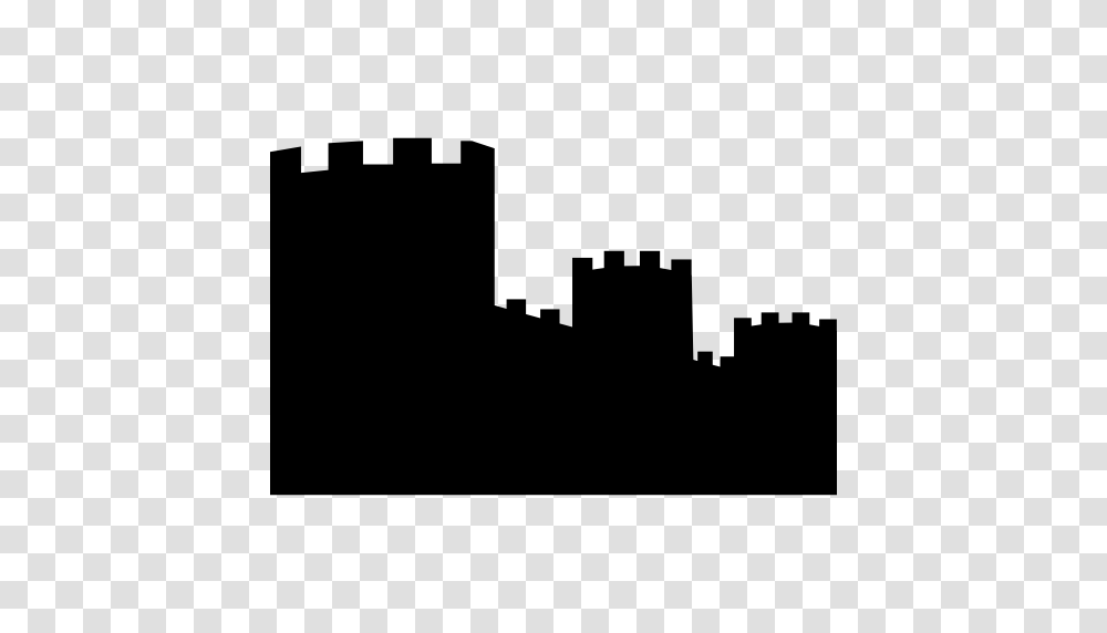 The Medieval City Walls Of Avila, Stencil, Silhouette, Transportation, Vehicle Transparent Png
