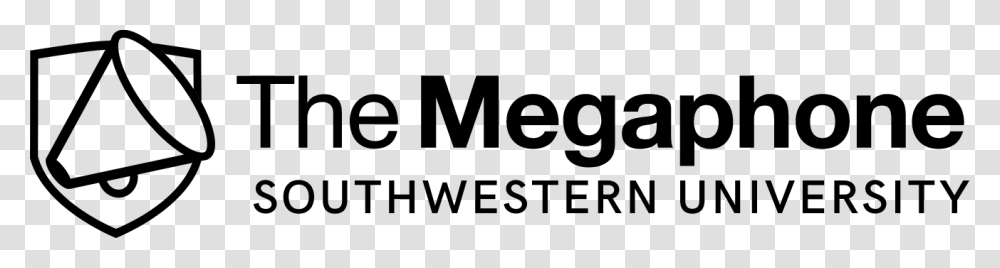 The Megaphone Black And White, Face, Weapon Transparent Png