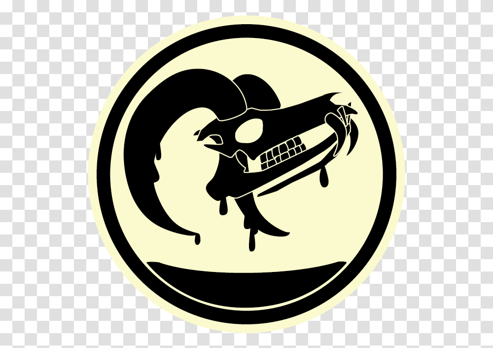 The Melting Cranium Emblem, Label, Text, Logo, Symbol Transparent Png