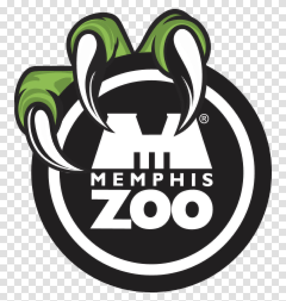 The Memphis Zoo Memphis Zoo Logo, Text, Stencil, Symbol, Label Transparent Png