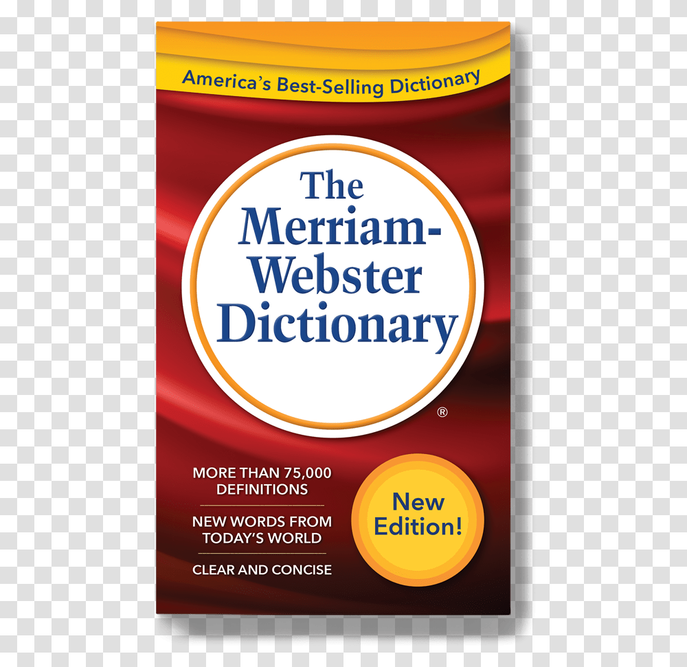 The Merriam Webster Dictionary Merriam Webster Dictionary, Advertisement, Poster, Flyer, Paper Transparent Png