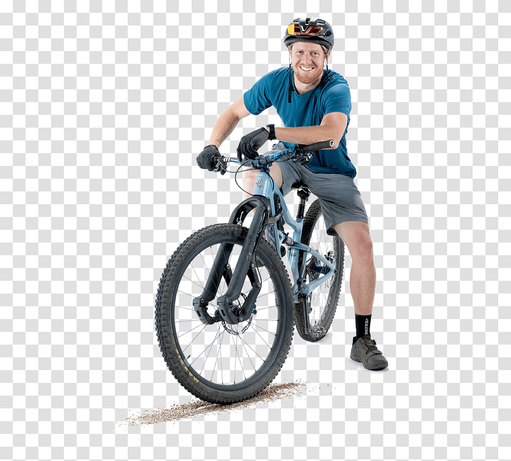 The Message Linkage Suspension Mountain Bike, Wheel, Machine, Person, Bicycle Transparent Png