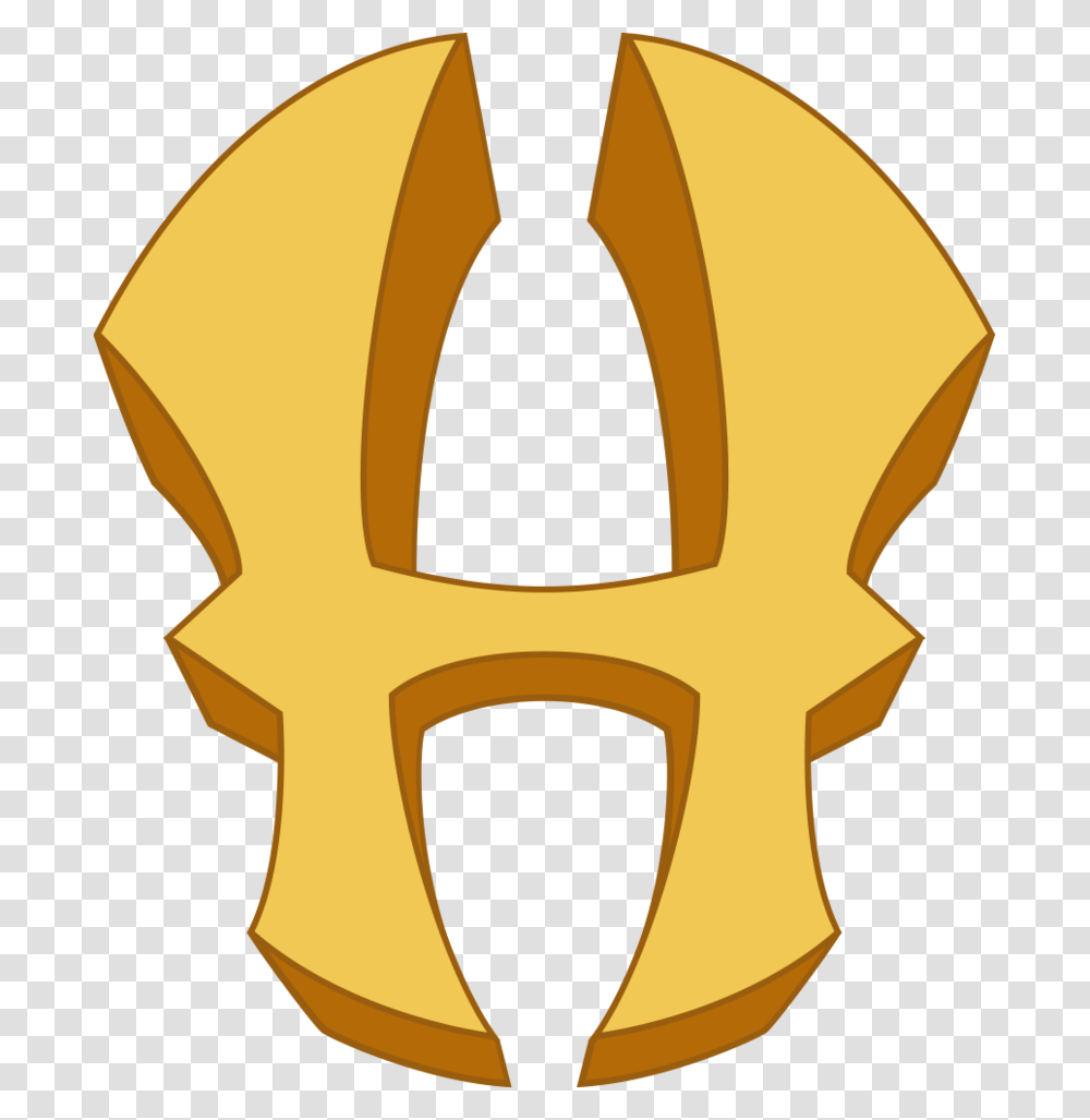 The Mighty Hercules H Logo Vector, Gold, Costume Transparent Png