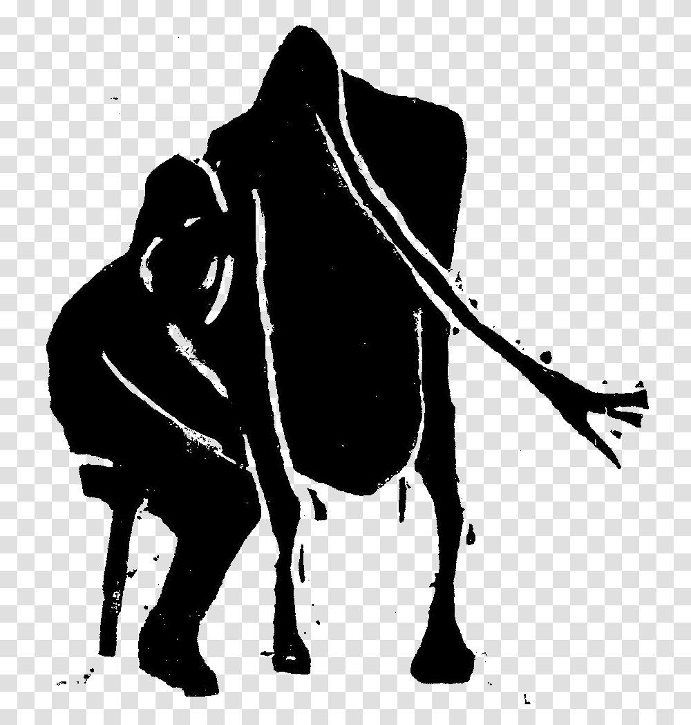 The Milk And Human Kindness Making Camembert Illustration, Silhouette, Photography, Leisure Activities, Musician Transparent Png