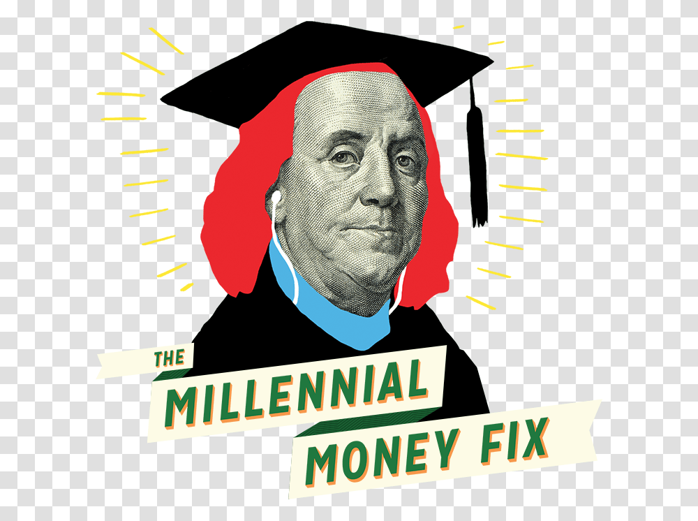The Millennial Money Fix Academic Dress, Poster, Advertisement, Flyer, Paper Transparent Png