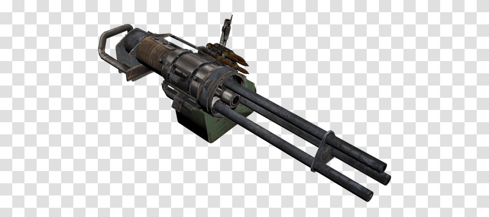 The Minigun From Metro Last Light Improbable In So Many Ways, Machine Gun, Weapon, Weaponry, Rifle Transparent Png
