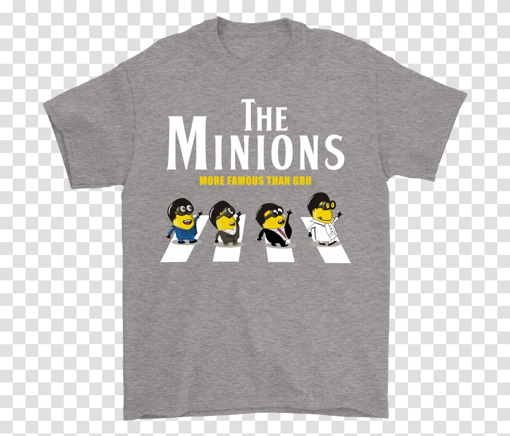 The Minions More Famous Than Gru Despicable Me Shirts Beatles, Apparel, T-Shirt, Bird Transparent Png