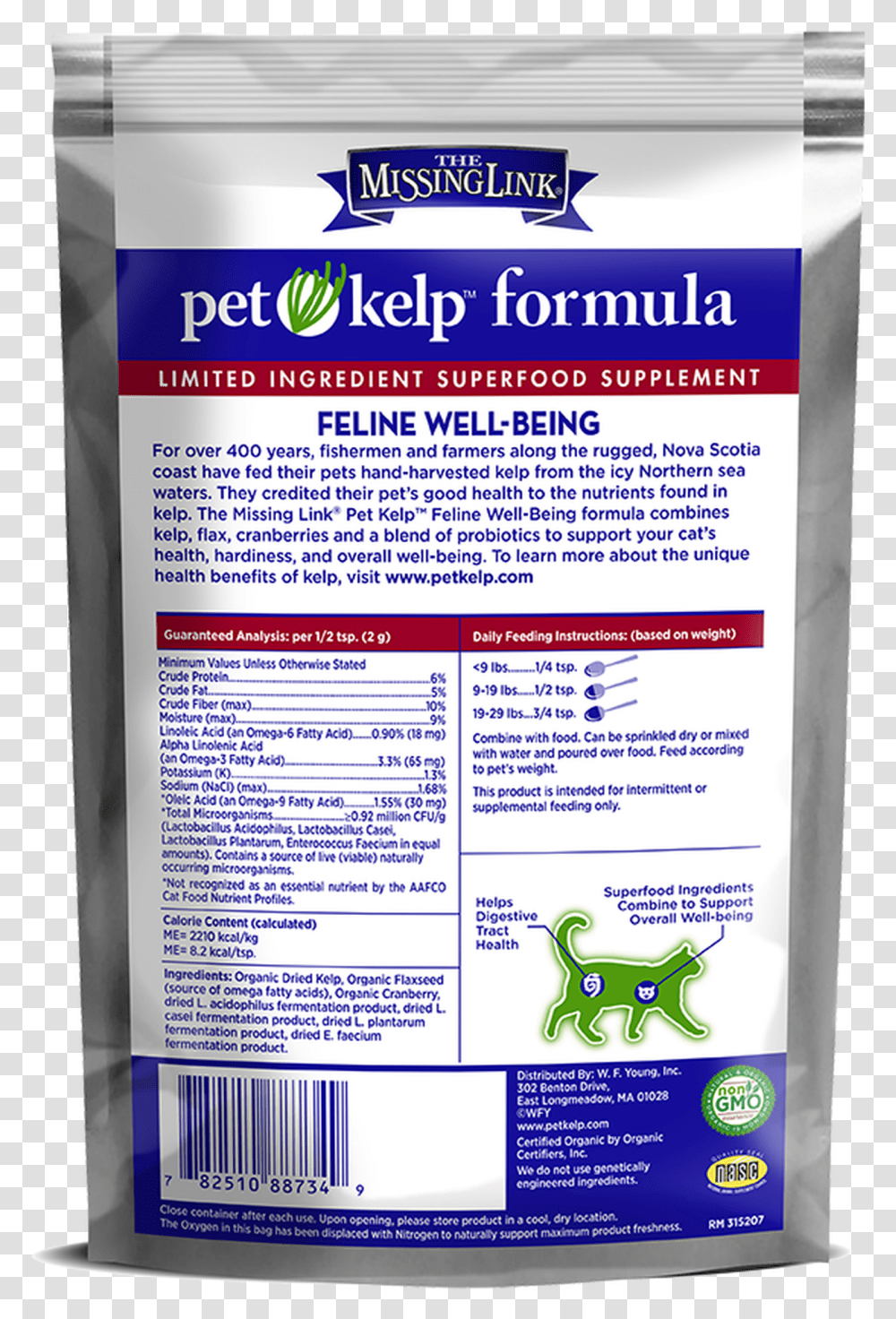 The Missing Link Pet Kelp Well Being Supplement For Pet Kelp, Poster, Advertisement, Flyer, Paper Transparent Png