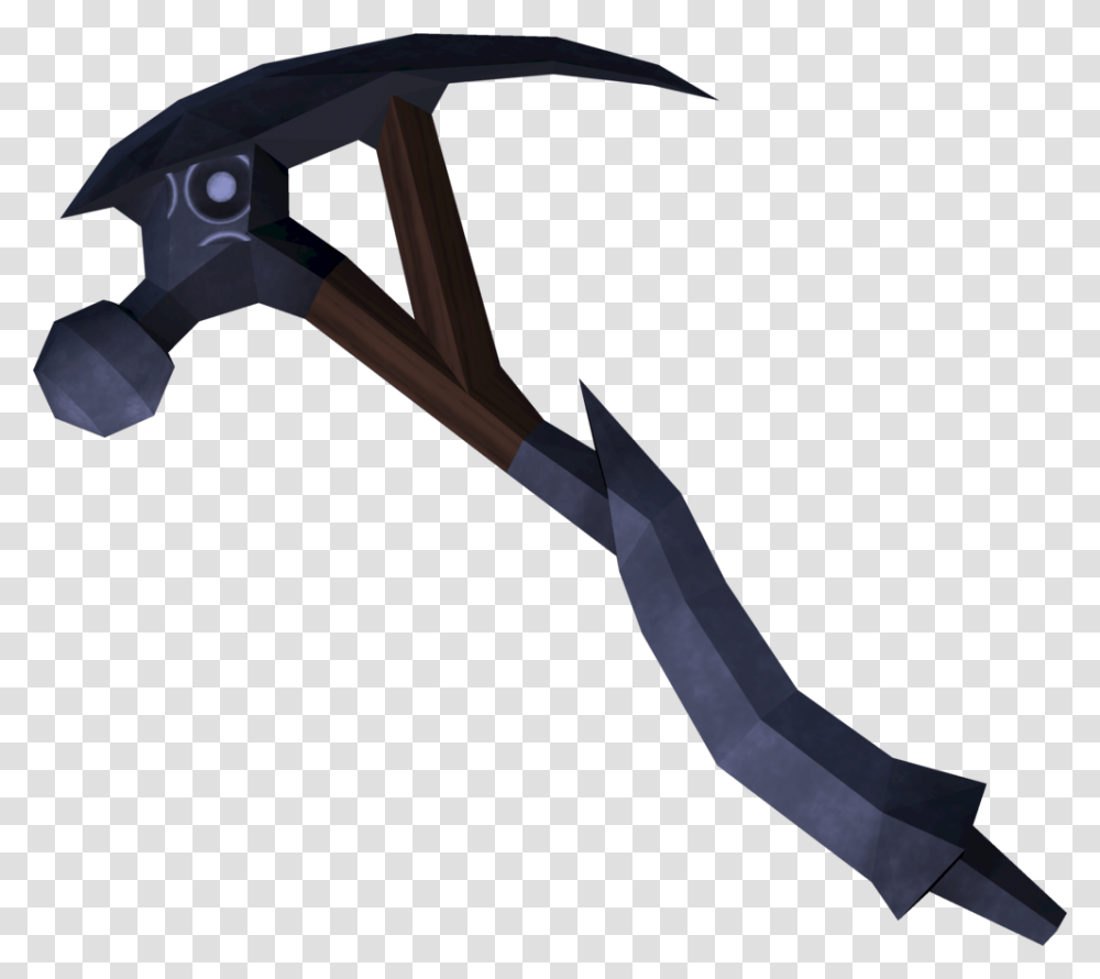 The Mithril Pickaxe Is A Pickaxe Stronger Than The Mithril Pickaxe Runescape, Tool, Hammer, Weapon, Weaponry Transparent Png