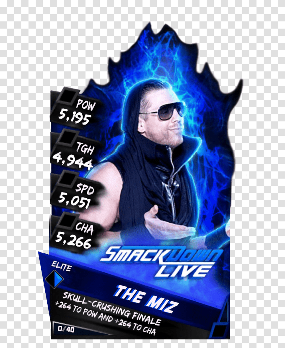 The Miz, Sunglasses, Person, Poster, Advertisement Transparent Png