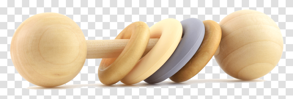 The Modern Wood RattleClass Lazyload Lazyload Mirage Baby Toys, Plant, Banana, Fruit, Food Transparent Png