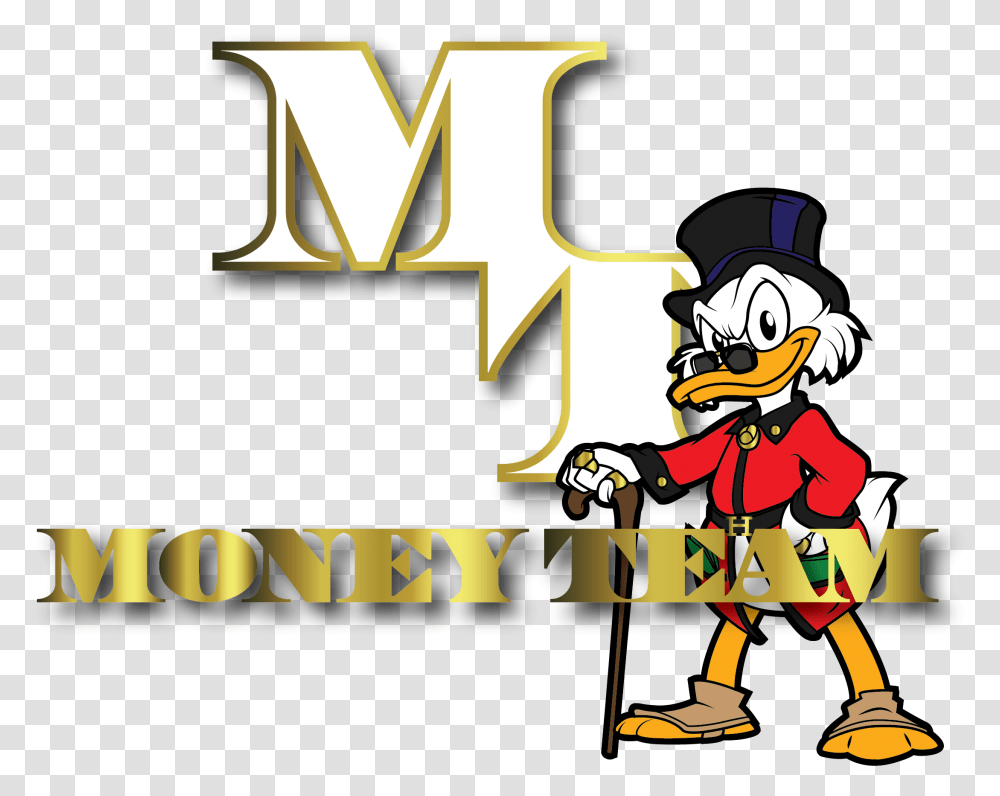 The Money Team Logo, Person, Paper Transparent Png