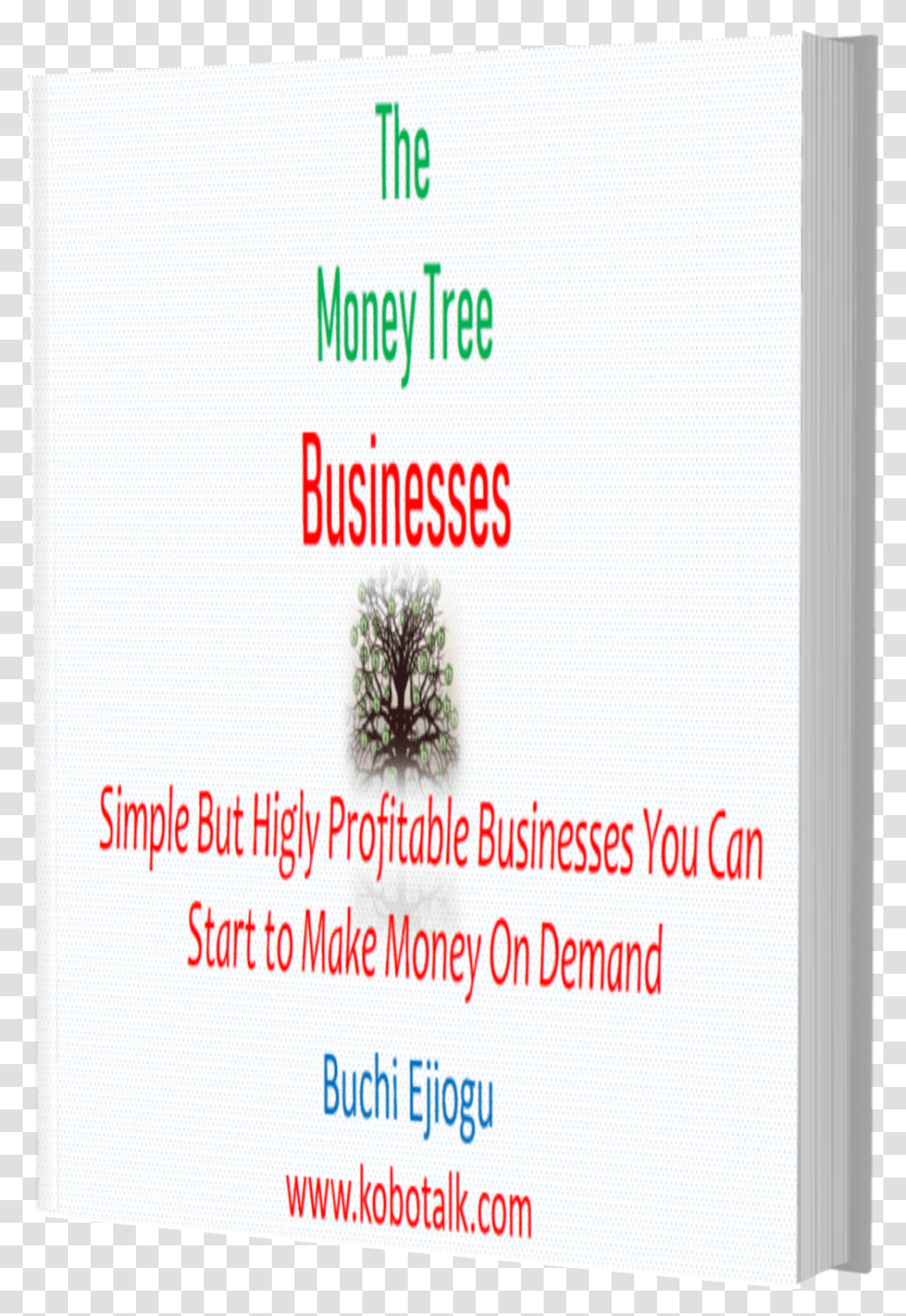 The Money Tree Businesses Kobotalk Tree, Advertisement, Poster, Flyer, Paper Transparent Png