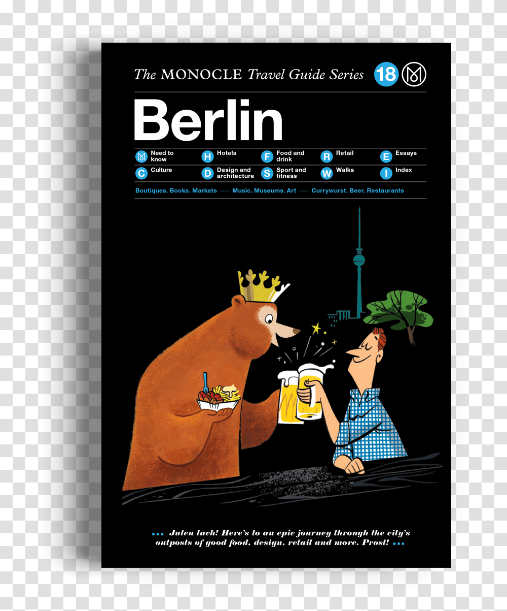 The Monocle Travel Guide Series BerlinClass Monocle Travel Guide Berlin, Person, Advertisement, Poster, Book Transparent Png