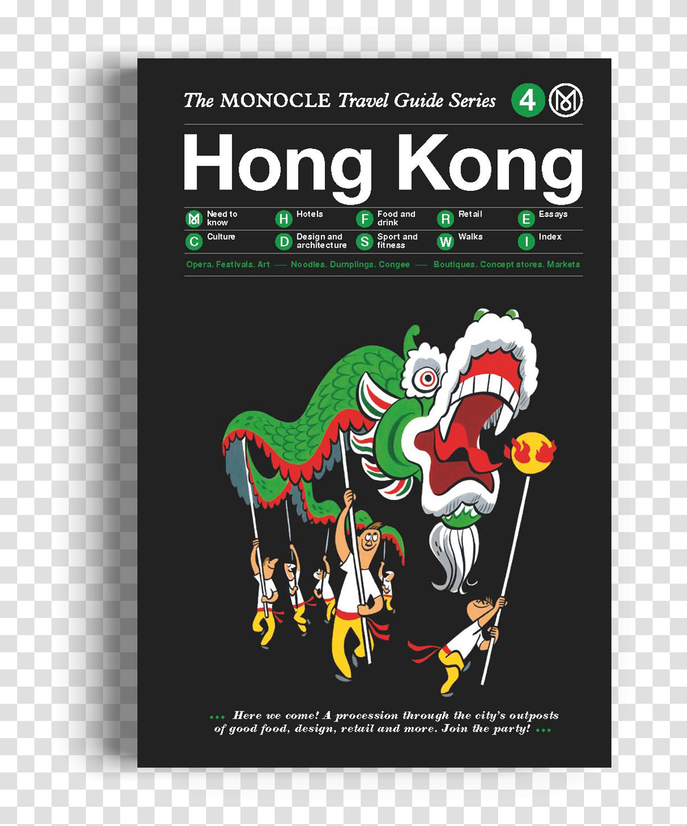 The Monocle Travel Guide Series Hong KongClass Guide Monocle Travel, Flyer, Poster, Paper, Advertisement Transparent Png