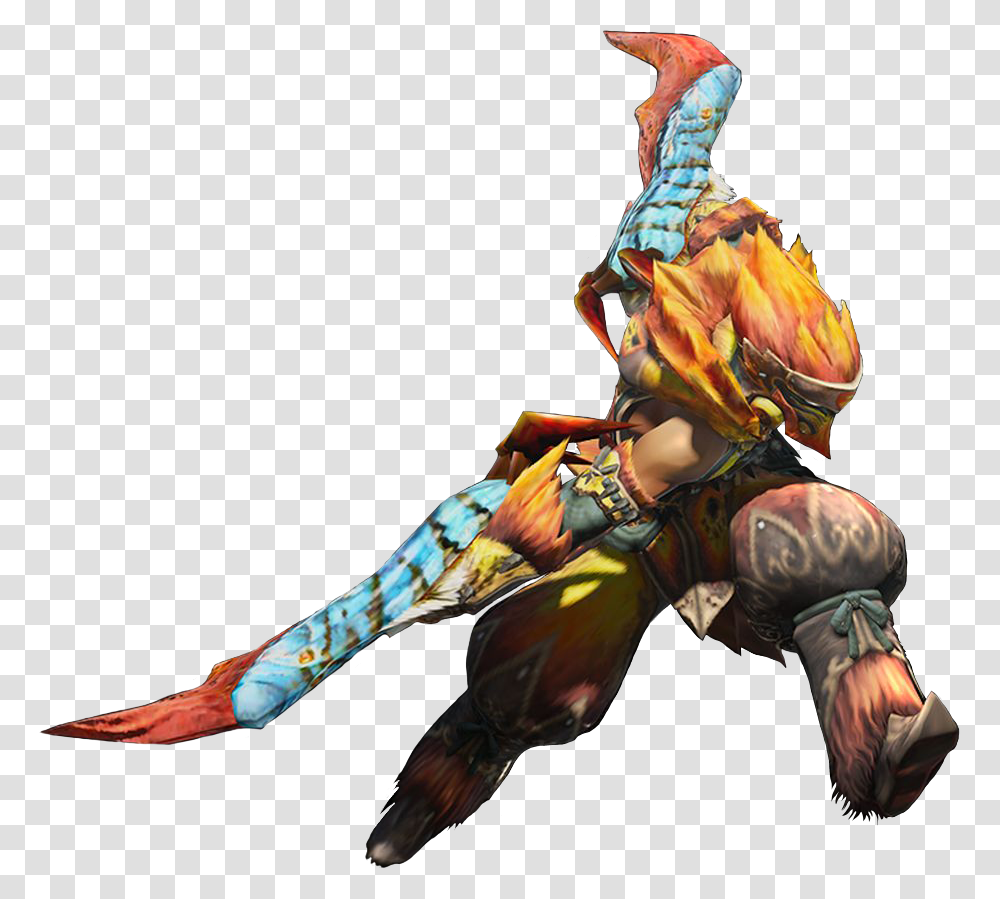 The Monster Hunter Wiki Dual Blades Monster Hunter World, Person, Human, Animal, People Transparent Png