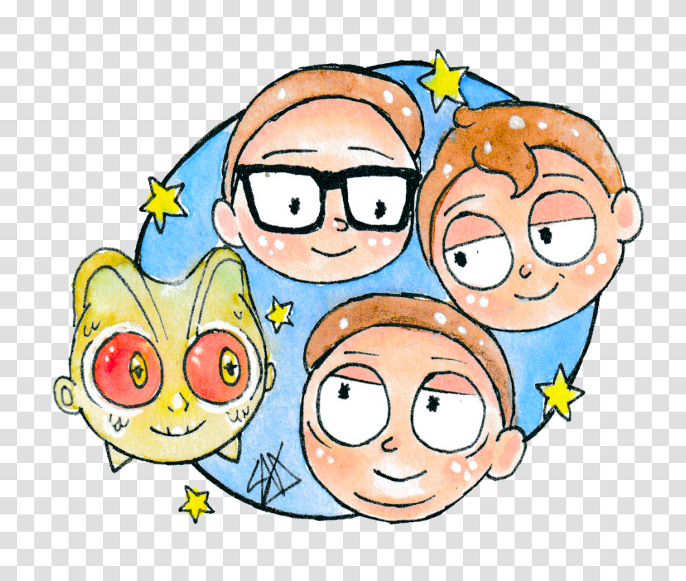 The Mortys, Sunglasses, Doodle, Drawing Transparent Png