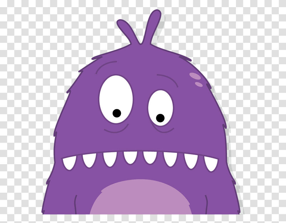 The Motivation Monster Cartoon, Purple, Apparel Transparent Png