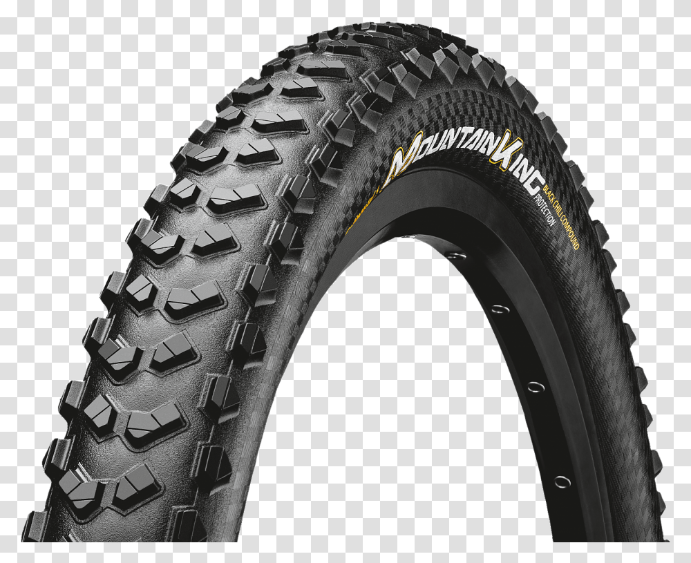 The Mountain King With Black Chili Tread Compound Continental Cross King, Tire, Car Wheel, Machine, Shoe Transparent Png