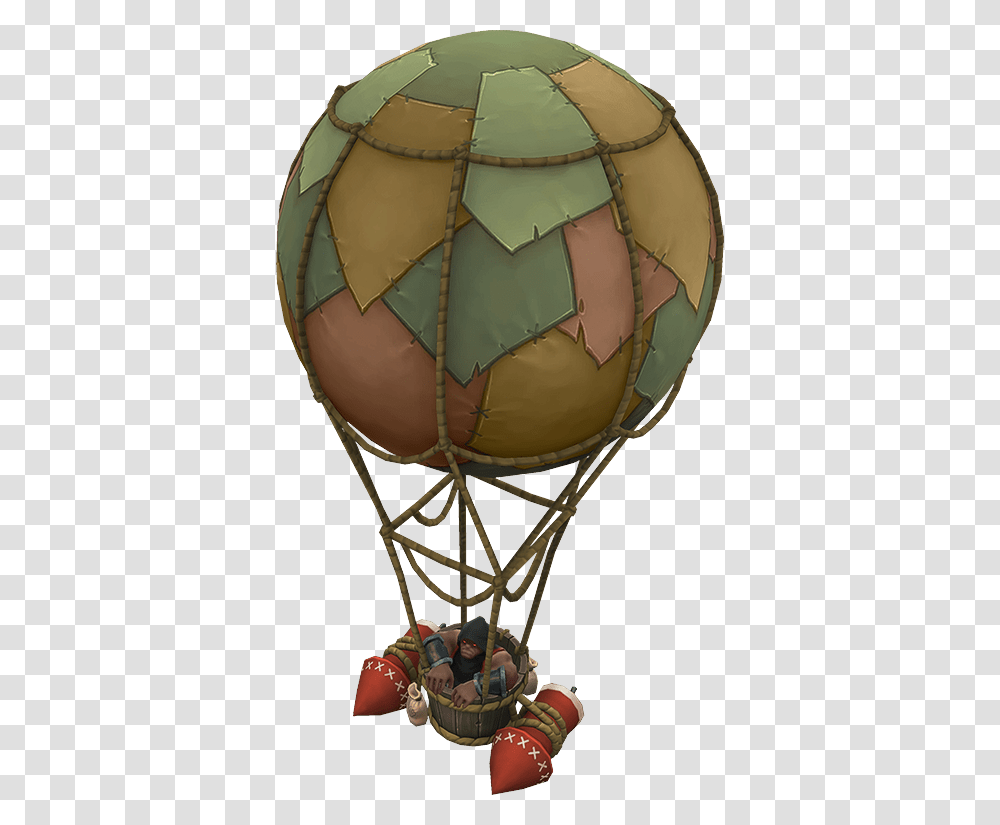 The Much Coveted Rocket Balloon Hot Air Balloon, Vehicle, Transportation, Aircraft, Person Transparent Png