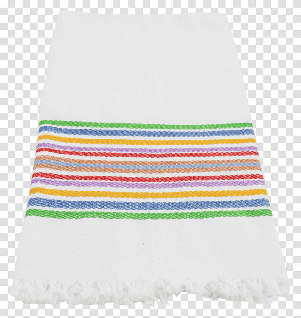 The Multicolored Stripes Of This Towel Will Make Your, Apparel, Rug, Bath Towel Transparent Png