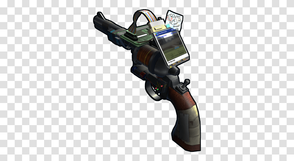 The Music Update - Rustafied Gmod Tool Gun, Weapon, Weaponry, Electronics, Mobile Phone Transparent Png