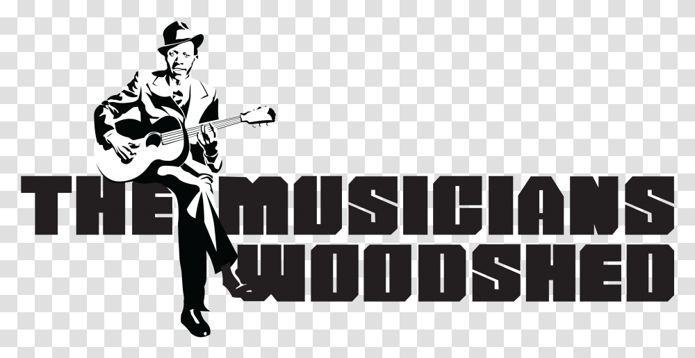 The Musicians Woodshed Musicians Woodshed Teachers, Guitar, Leisure Activities, Musical Instrument, Person Transparent Png