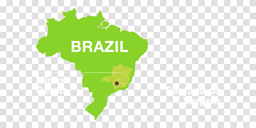 The Name Of Brazil S Fourth Largest State Minas Gerais Minas Gerais Clipart, Map, Diagram, Plot, Atlas Transparent Png