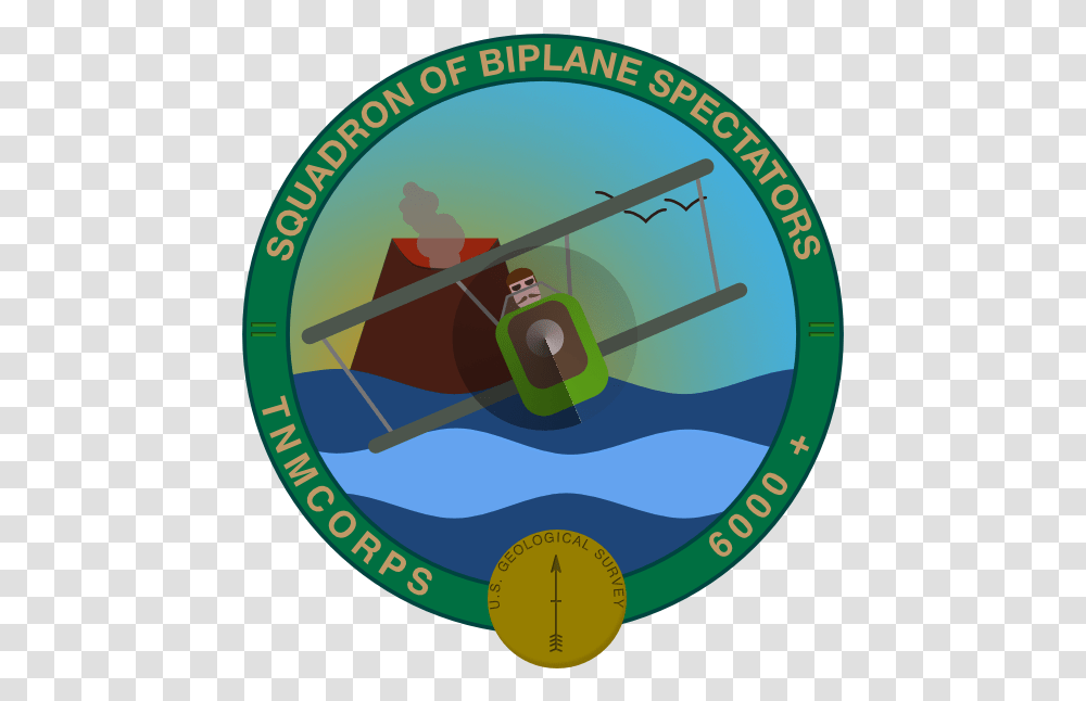 The National Map Corps Squadron Of Biplane Spectator Circle, Logo, Trademark, Clock Transparent Png