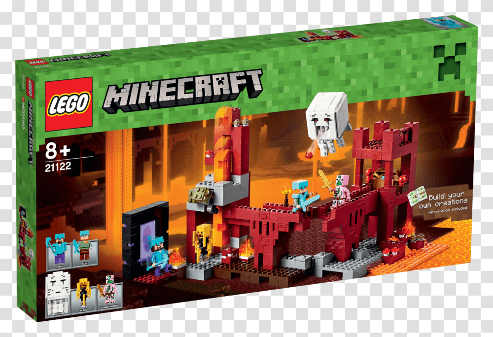 The Nether Fortress Lego Minecraft 2016, Toy Transparent Png