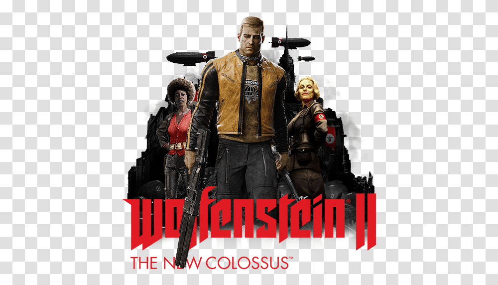 The New Colossus Wolfenstein Ii The New Colossus, Clothing, Person, Coat, Jacket Transparent Png