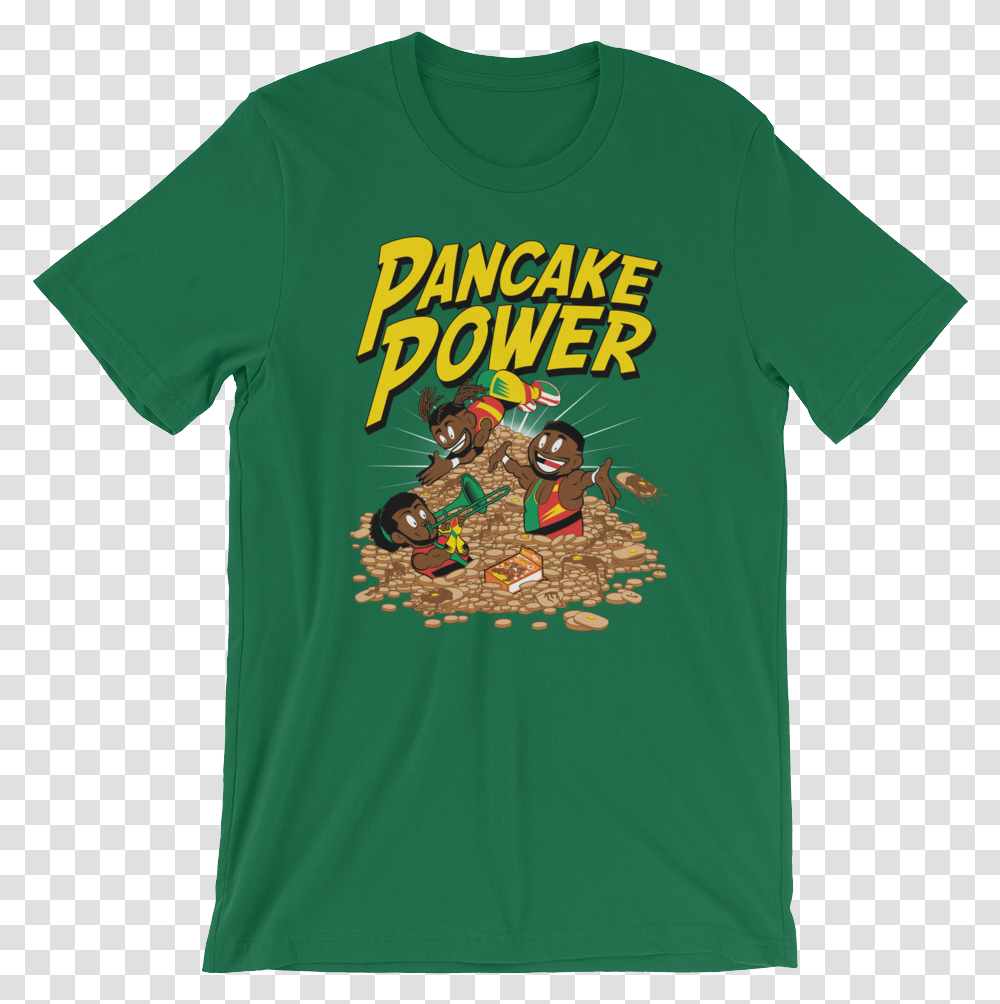The New Day Pancake Power Active Shirt, Apparel, T-Shirt, Plant Transparent Png