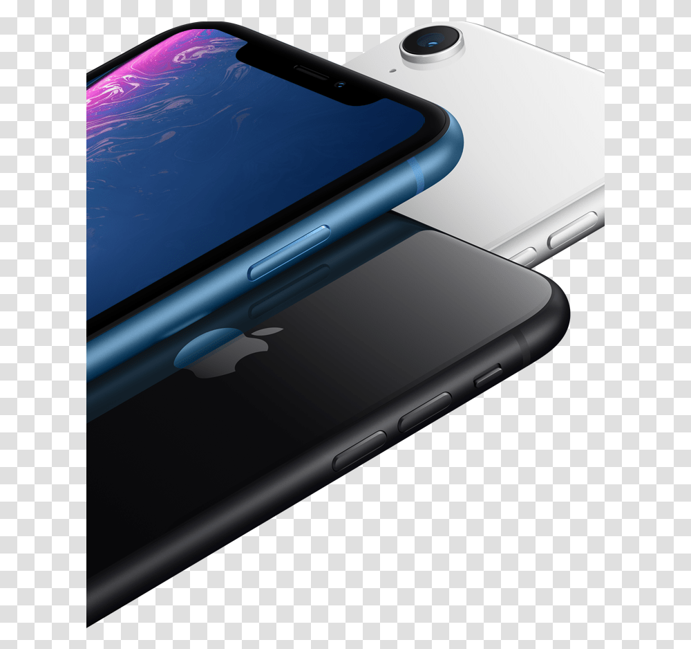 The New Display On Iphone Xr Is The Most Advanced Lcd Iphone Xr Zwart Background, Electronics, Mobile Phone, Cell Phone, Pc Transparent Png